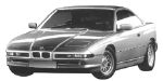 BMW E31 B1068 Fault Code